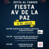 Onil organiza la Fiesta de la Avenida de la Paz el próximo 4 de julio