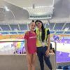 La gimnasta ibense Martina Valero Ruiz, campeona de España de gimnasia rítmica con pelota