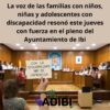Las familias denuncian en el pleno municipal el fracaso de la inclusión en las Escuelas de Verano de Ibi