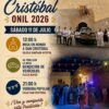 El Ayuntamiento de Onil presenta el cartel de la festividad de San Cristóbal que se celebrará el 11 de julio