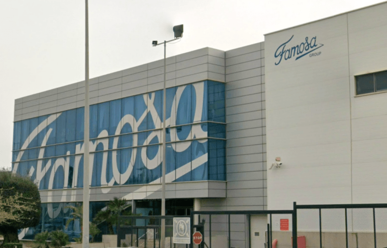 Instalaciones de Famosa en Alicante